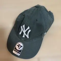 【美品】47 Brand ニューヨーク・ヤンキース キャップ グリーン