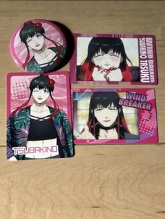 WIND BREAKER ウィンブレ 椿野佑 缶バッジ・スナップマイド