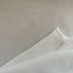 レーヨン小シボチリメン オフ白