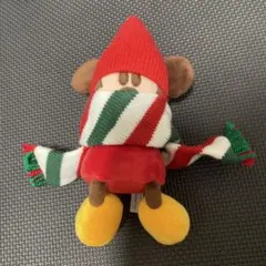 東京ディズニーリゾート ミッキー ぬいぐるみバッジ クリスマス 2023