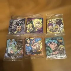 ジョジョの奇妙な冒険 シールウエハース 6部 6枚セット