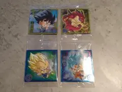ドラゴンボールウエハースシール超15 4枚セット