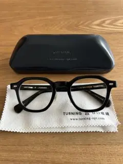 谷口眼鏡　TURNING メガネ　T-1104 ブラック 美品
