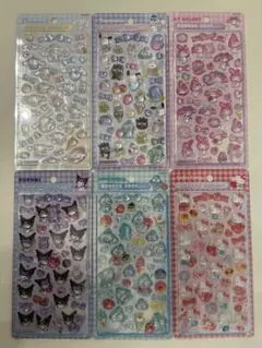 サンリオ BONBON DROP ボンボンドロップシール 6点セット正規品