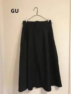 GU ロングスカート　黒　XL