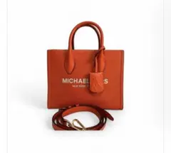 MICHAEL KORS オレンジ ショルダーバッグ