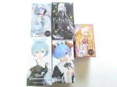 【未開封】Re:ゼロから始める異世界生活 フィギュア 5体セット