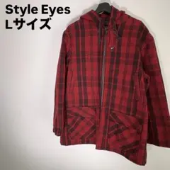 Style Eyes ウールジャケット　バッファローチェック　ハンティング　東洋のサムネイル