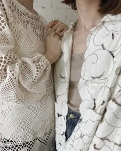 MALION Vintage クロシェレースシャツ - メルカリ