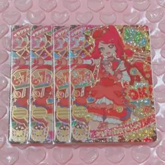 ア*中様 ひみつのアイプリ リング3弾 ミラクルカード サクラ カワイイあめちゃ