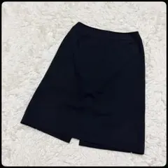 【COMME CA DU MODE】ひざ丈タイトスカート 11 黒 リクルートのサムネイル