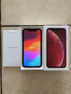 SIMフリー iPhone XR 64GB product red