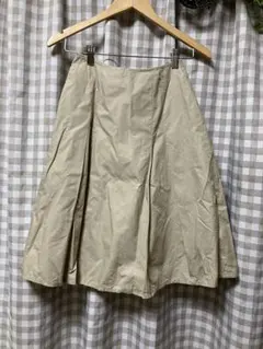 COMME CA ISM フレアスカート ベージュ Sのサムネイル