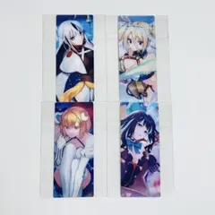Fate/grand order 編成画面風カード 4点