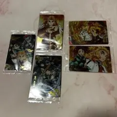 鬼滅の刃　ウエハース　カード　煉獄杏寿郎　猗窩座　竈門炭治郎