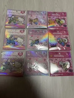 おはじきクリスタルシールサンリオハローキティ3種3セット正規品