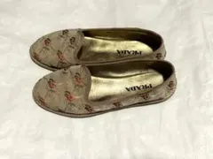 【美品】PRADA 花柄 フラットシューズのサムネイル