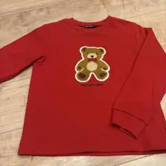 ♡*♡様 moujonjon クマ刺繍 長袖トレーナー 130のサムネイル