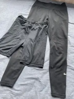 NIKE スポーツタイツ 2枚セット ブラックのサムネイル