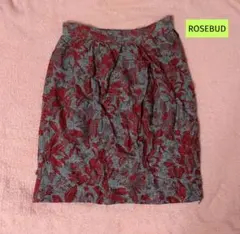 ローズバッド☆スカート 赤