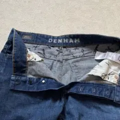 DENHAM デニムパンツ 32インチ フリンジ裾　デンハムのサムネイル