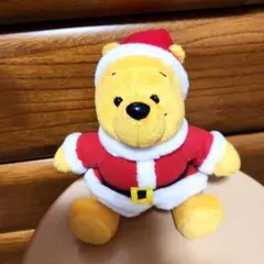 くまのプーさん サンタクロース ぬいぐるみ