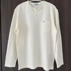 CROCODILE ホワイト　ロングtシャツ