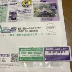 릿쿄대학교 홈커밍 데이 2023 티켓