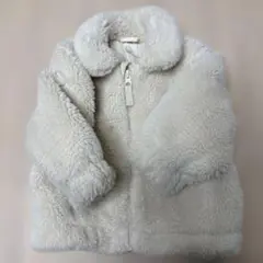 ホワイトファーコート