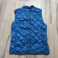 UNIQLO 超軽量ダウンベスト M 青
