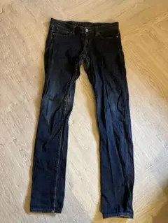 ダークブルースキニーデニム GU レディース　67