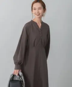 URBAN RESEARCH ROSSO ウエストタックフィブリルワンピース