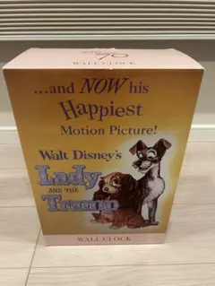 わんわん物語 掛け時計 LADY AND THE TRAMP 70TH