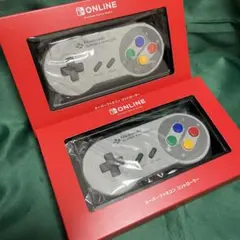 【新品未開封】【2個セット】ニンテンドースイッチスーパーファミコンコントローラー Nintendo Switch スーパーファミコン コントローラー 2個セット - メルカリ