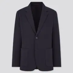 土*橋様 ユニクロ　コンフォート2Bジャケット　　袖丈着丈標準　ブラック　M