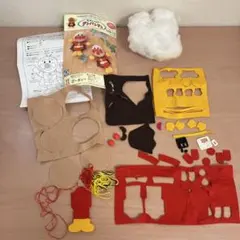 アンパンマン フェルトマスコットキット ハマナカ