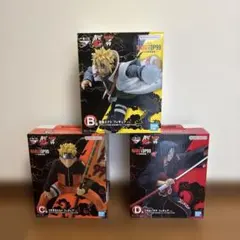 一番くじ　NARUTOP 99 豪華絢爛絵巻フィギュア(ナルト・ミナト・イタチ)