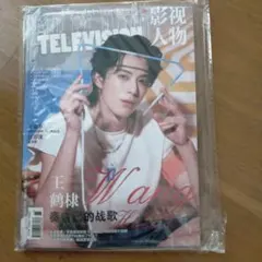 人物 雑誌 王鶴棣表紙　特集　B5　フォトカード付き