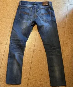 ヌーディージーンズ スキニーデニム ダークブルー