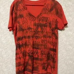 エンポリオアルマーニ 全面 ロゴTシャツ