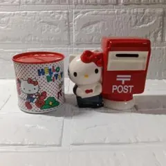 昭和レトロ 郵便ポスト 貯金箱 キティちゃん - メルカリ