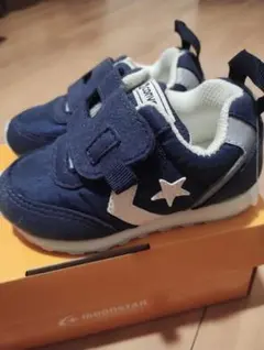 CONVERSE ネイビー スニーカー マジックテープ