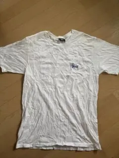 STUSSY ステューシー Tシャツ ホワイト パープル M