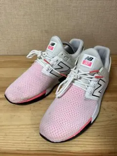 a509/New Balance 247 ピンク/ホワイト スニーカー26.5㎝