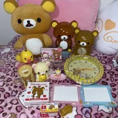 平成レトロ リラックマ コリラックマ 時計 貯金箱 フィギュア ぬいぐるみ