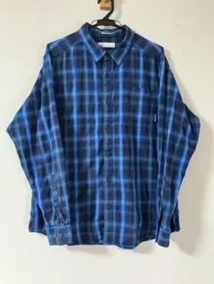 Colombia シャドーチェック柄 長袖シャツ