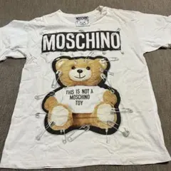モスキーノクチュール ラバーロゴ クマ テディベア Tシャツ 42 Moschino テディベア Tシャツ | ブラック | FARFETCH JP