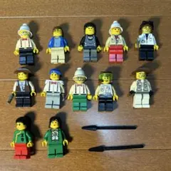 ジャンク　LEGO ミニフィギュア 12体セット