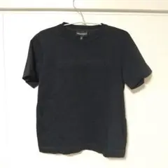 美品★エンポリオアルマーニ キッズ Tシャツ 154cm ブラック 立体ロゴのサムネイル