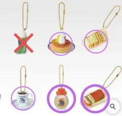 一番くじ コメダ珈琲店 E賞 ミニフィギュアチャーム セミコンプ セット